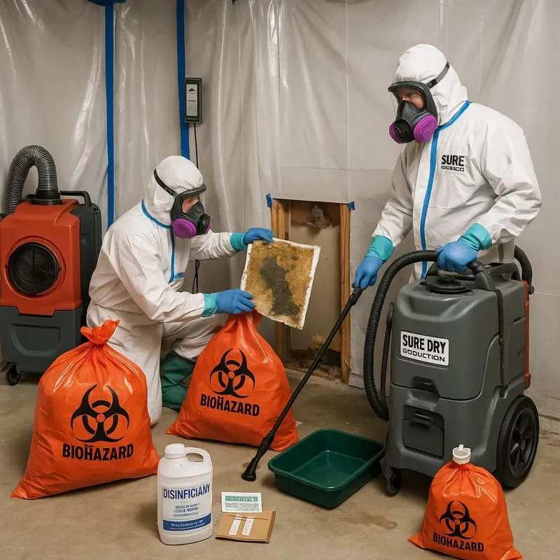 Contaminated Water Handling Protocols process in Somerville, TX